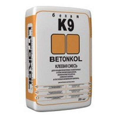 Цементный клей Litokol Betonkol K9 для пенобетонных, газобетонных и полистиролбетонных блоков