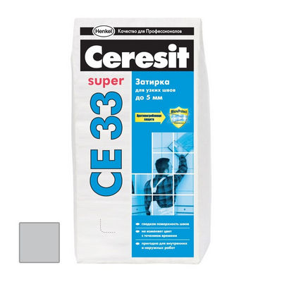 Ceresit CE 33 Super - Затирка для узких швов манхеттен