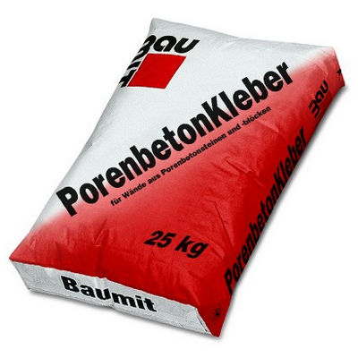 Кладочная смесь Baumit PorenbetonKleber для газобетона