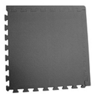 Модульное покрытие для тренажерного зала  Eco-cover 10 мм черный