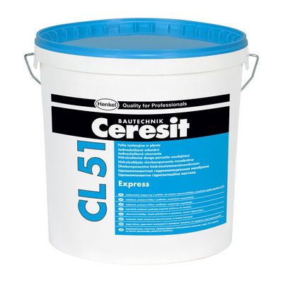 Однокомпонентная эластичная гидроизоляционная масса Ceresit CL 51