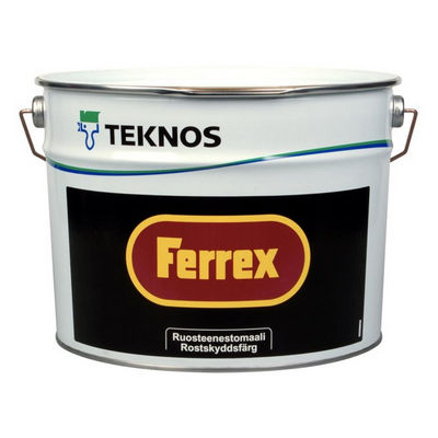 Teknos Феррекс - полуматовая антикоррозионная грунтовочная краска
