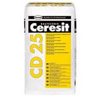 Ceresit CD 25 - Мелкозернистая ремонтная смесь для бетона (толщина слоя 5-30 мм)