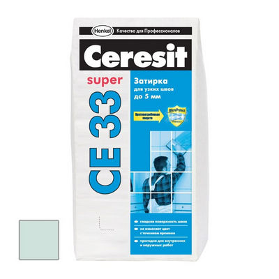 Ceresit CE 33 Super - Затирка для узких швов мята
