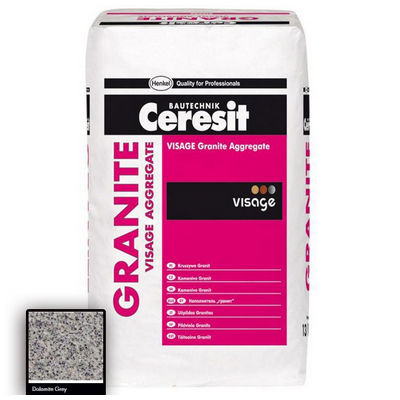 Наполнитель для декоративной штукатурки Ceresit CT 710 Visage Aggregate гранит Dolomite Grey